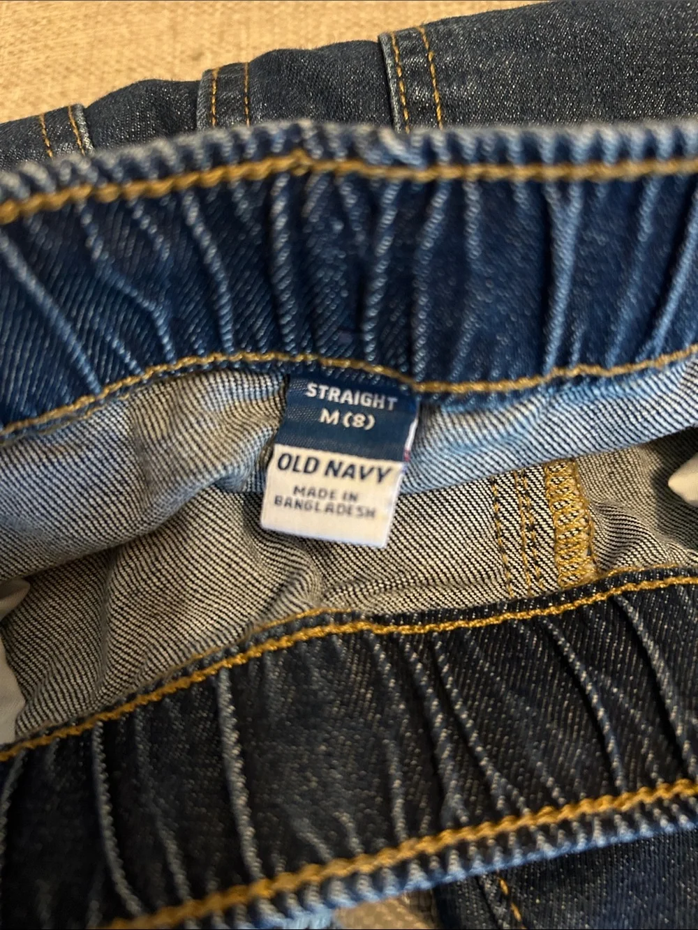 Old Navy Kids Dark Blue Pull-On Jeans